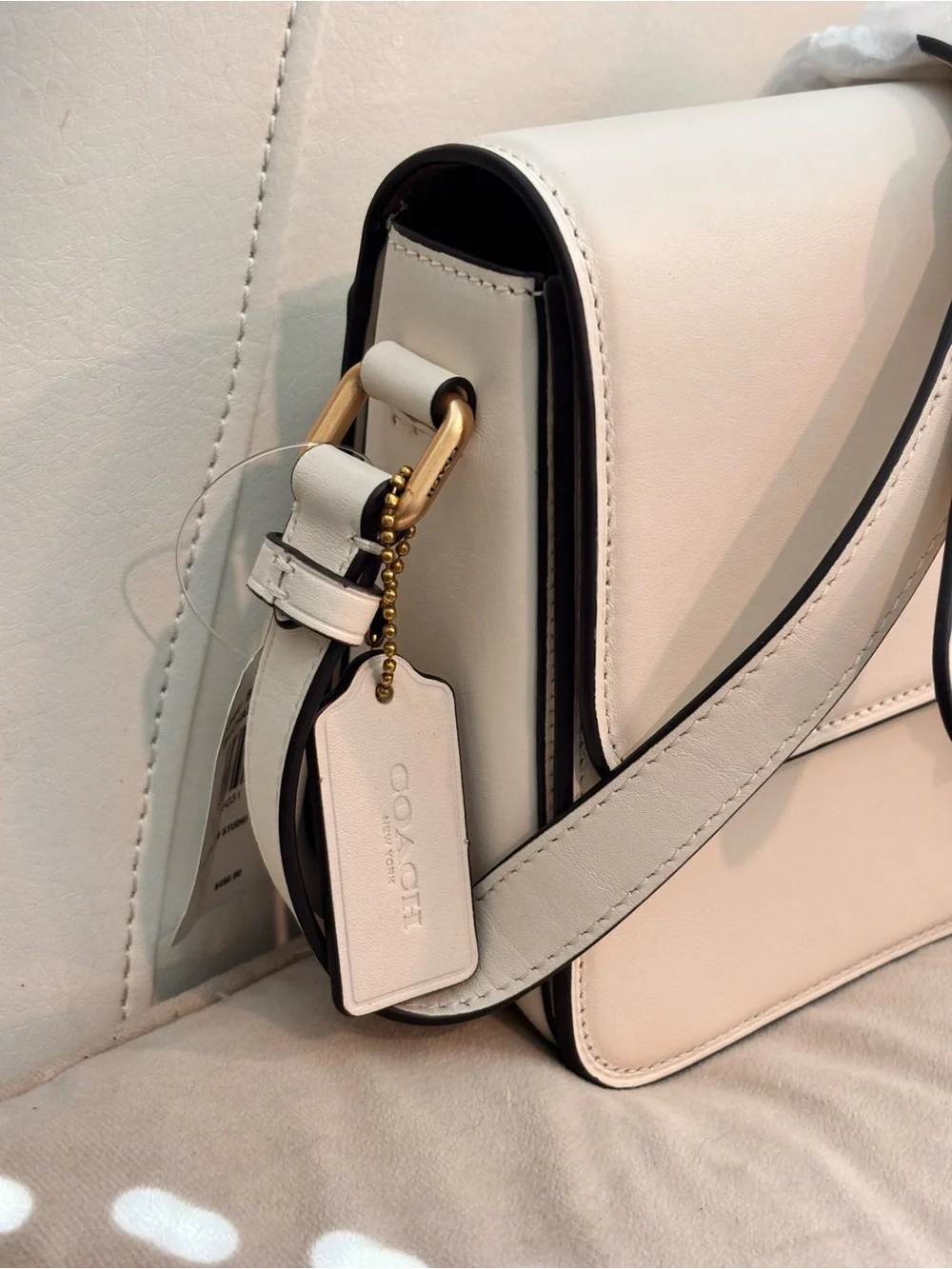 COACH Studio Chalk White Crossbody Shoulder Bag NWT $450+ - Picture 5 of 16